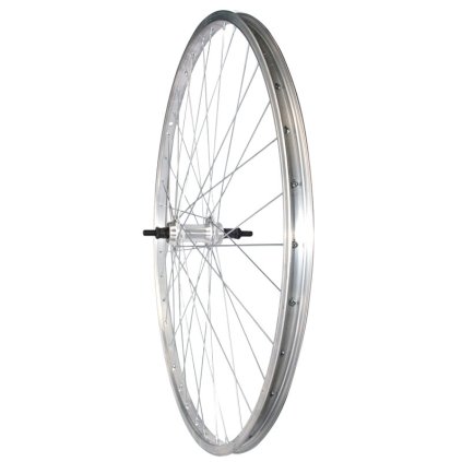 zapletené kolo 28" zadní Zinek Al lož./MACH1 110 36děr (Barva stříbrná, Velikost 28")