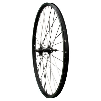 zapletené kolo 28/29" MAX1 V-brake zadní, ložisko, závit, černé/stříbrné (Barva černá, Velikost 28")