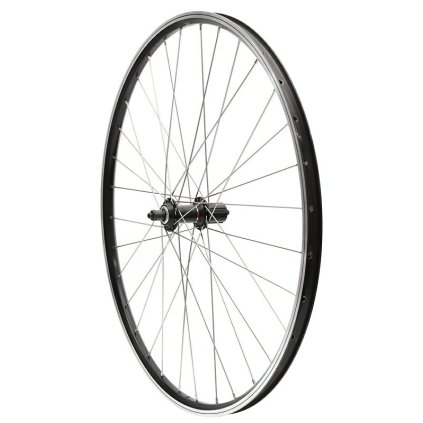 zapletené kolo 28/29" SHIMANO V-brake zadní 8-11sp. černé (Barva černá, Velikost 28")