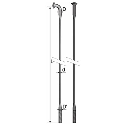 drát MACH1 Air1+ zeslabovaný 2/1,5/2 černý 296mm