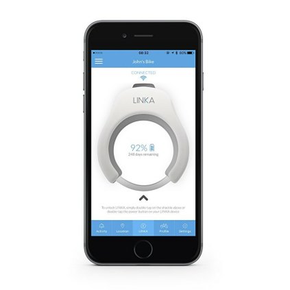 zámek LINKA Bluetooth na zadní stavbu rámu