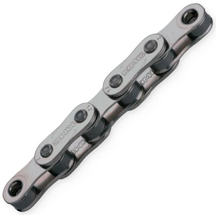 řetěz KMC Z1 eHX E-bike EPT, šedý v krabičce 128 čl. narrow, vnitřní šířka 4,6 mm (Velikost E-bike)