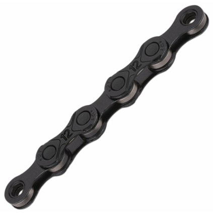 řetěz KMC e12 E-bike, černý Black Tech v krabičce 130 čl. (Velikost E-bike)