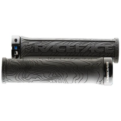 gripy RACE FACE Half Nelson Lock On černé (Barva černá)