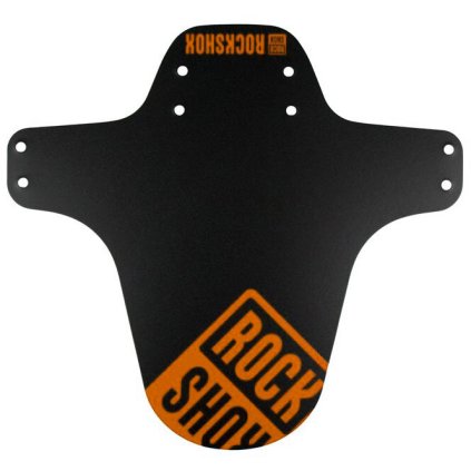 blatník Rock Shox do odpružené vidlice černý-neon orange potisk (Barva černá, Velikost 26")
