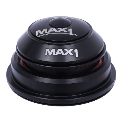 semi-integrované asymetrické hlavové složení MAX1 1,5" a 1 1/8" černé (Barva černá, Velikost 1,5" 1 1/8")