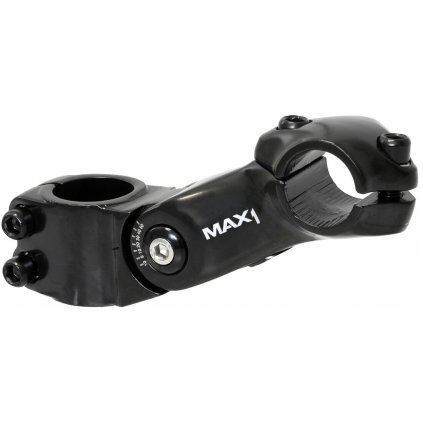 stavitelný představec MAX1 90/-10-50°/25,4 mm (Barva černá)