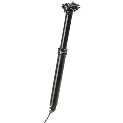 teleskopická sedlovka M-WAVE 31,6/420 mm zdvih 125 mm (Barva černá, Velikost 31,6 mm)