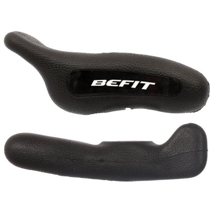 rohy BEFIT ergonomické pogumované (Barva černá, Velikost Al)