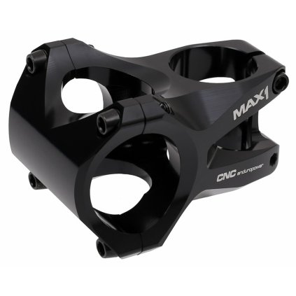 představec MAX1 Enduro CNC 45/0°/31,8 mm černý (Barva černá)