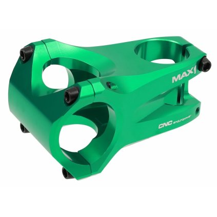 představec MAX1 Enduro CNC 60/0°/35 mm zelený (Barva zelená)