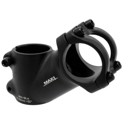 představec MAX1 High 60/35°/31,8 mm černý (Barva černá)