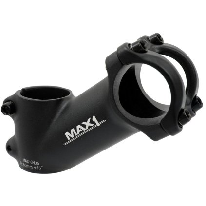představec MAX1 High 80/35°/31,8 mm černý (Barva černá)