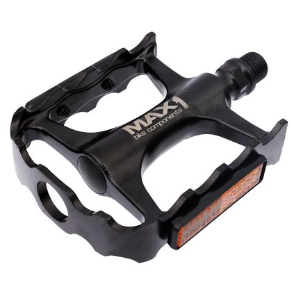 pedály MAX1 Tour XL Eco černé (Barva černá, Velikost AL)