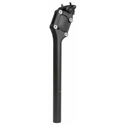 odpružená sedlovka M-WAVE Paralelogram 30,9/350mm černá (Barva černá, Velikost 30,9 mm)