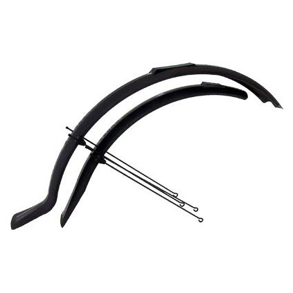 blatníky set MTB Scorpion 26" + vzpěry (Barva černá, Velikost 26")