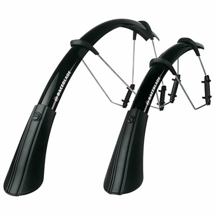 blatníky set SKS Raceblade Pro 28" silniční, černé 25 mm široké (Barva černá, Velikost 28")