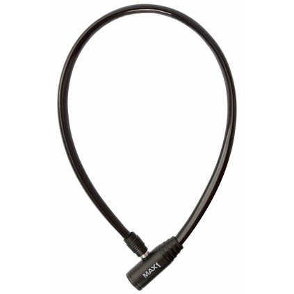 zámek lanko MAX1 650 mm černý (Barva černá, Velikost 650)