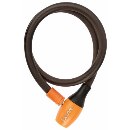 zámek lanko MAX1 Golem 800x12 mm 4klíče (Barva černá, Velikost 600)