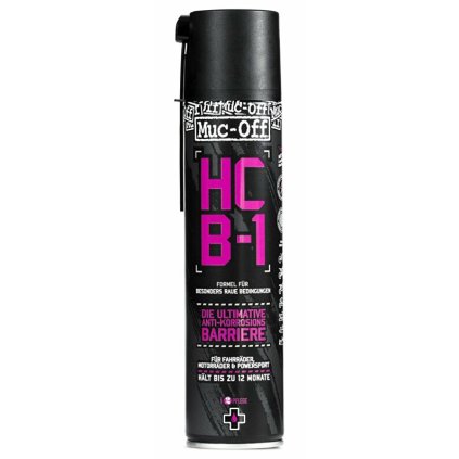 impregnační sprej MUC-OFF HCB-1 (400 ml) - Antikorozní bariéra do nejdrsnějších podmínek (Velikost E-bike)