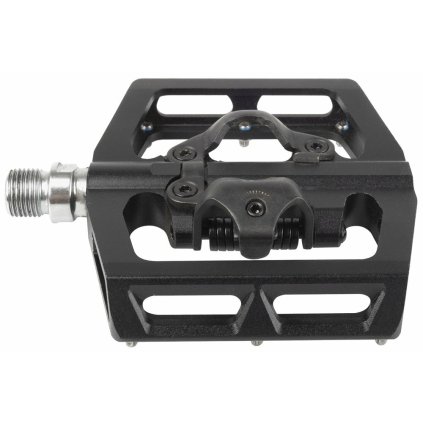 pedály M-WAVE SPD Freedom jednostranné černé (Barva černá, Velikost AL)