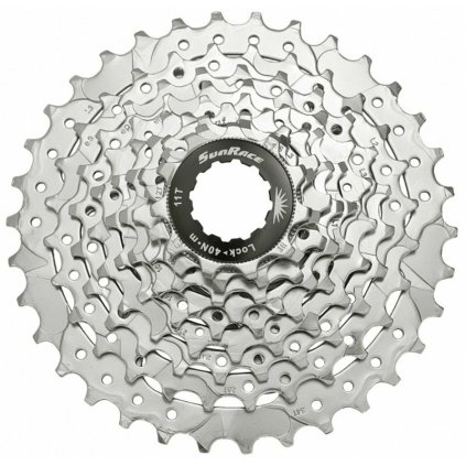 9-kazeta SUNRACE CSM980 11-40z stříbrná (Velikost 11-40)