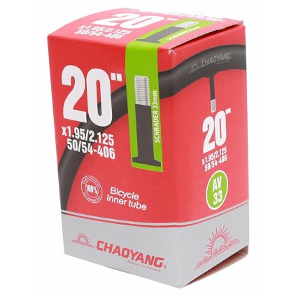 duše CHAOYANG 20x1,95/2,125 (50/54-406) AV 33 mm (Barva ventil AV, Velikost 20")