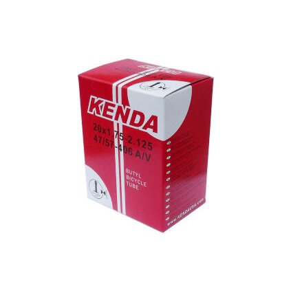 duše KENDA 12 1/2 x 2 1/4 (62-203) AV 45° 45mm zahnutý ventil (Barva ventil AV zahnutý, Velikost 12")