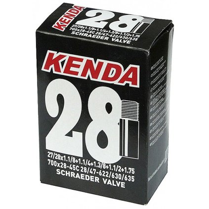 duše KENDA 700x28/45C (28/47-622/635) AV 48 mm (Barva ventil AV, Velikost 28")