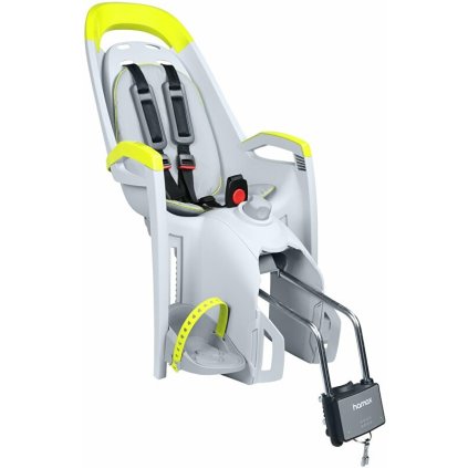 sedačka zadní HAMAX Amaze lock šedo/lime reflex (Barva šedá)