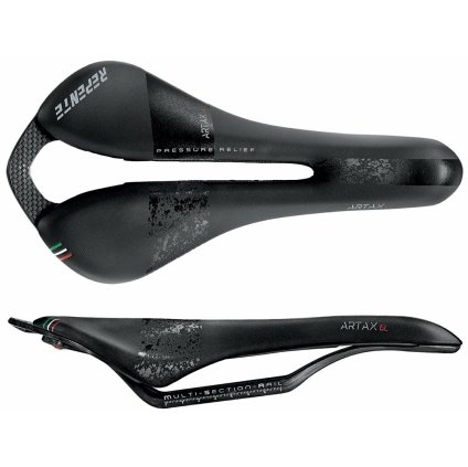 sedlo REPENTE Artax GL černé / 132 mm / 165 g (Barva černá)