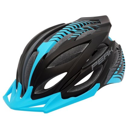 přilba RM Peak černo/modrá vel. S/M 56-58cm (Barva modrá, Velikost M)