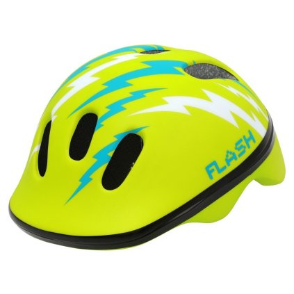 přilba RM Flash Kids zelená vel. XS 44-48cm (Barva zelená, Velikost XS)