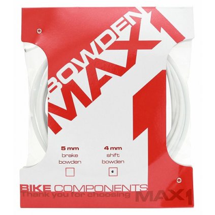 bowden MAX1 4 mm bílý balení 3 m