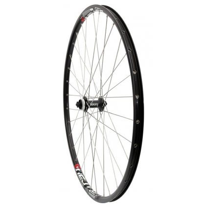 zapletené kolo 26" MAX1 Disc Center lock přední černé/stříbrné