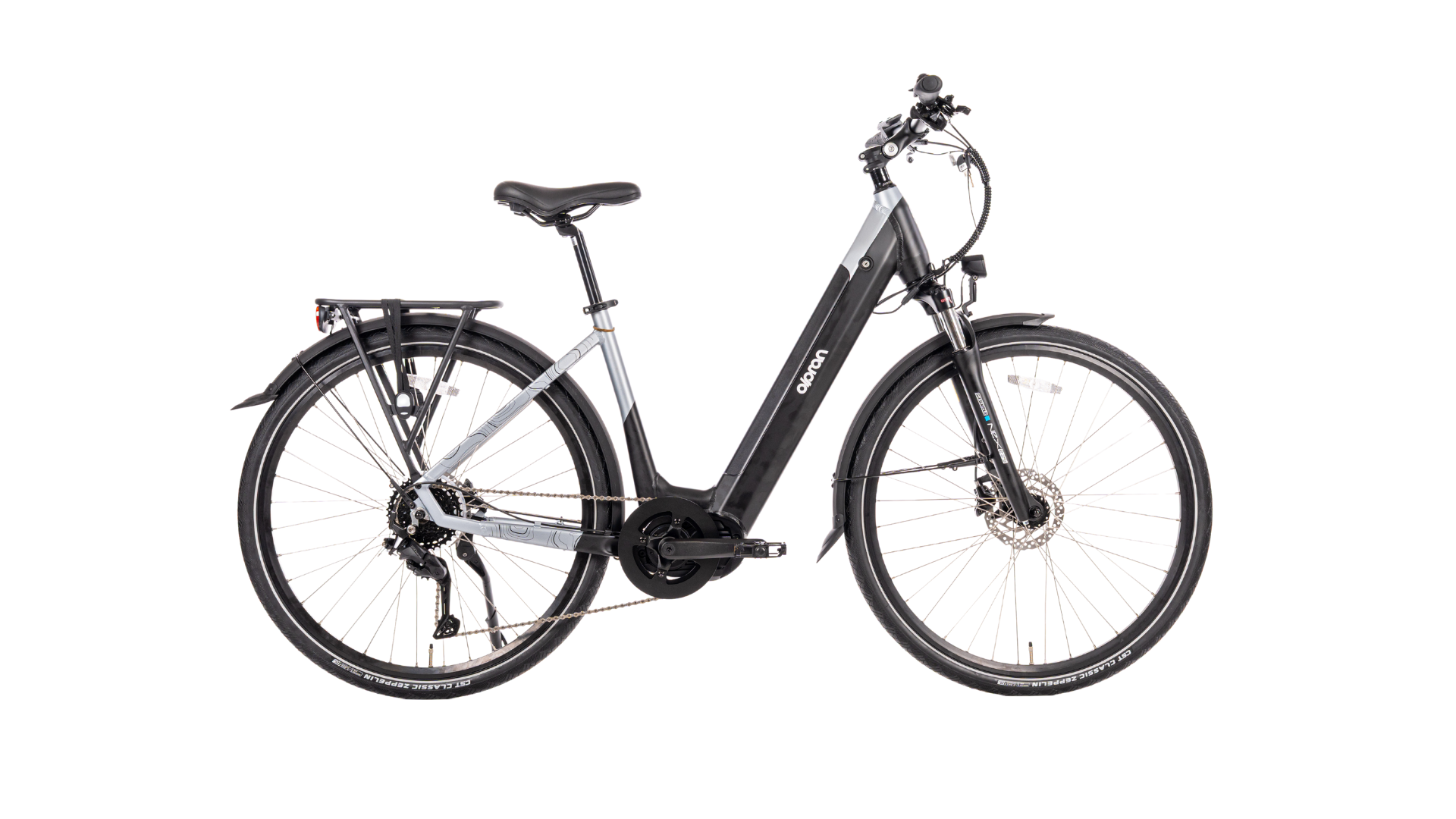 Olpran Tilia světle šedá / černá