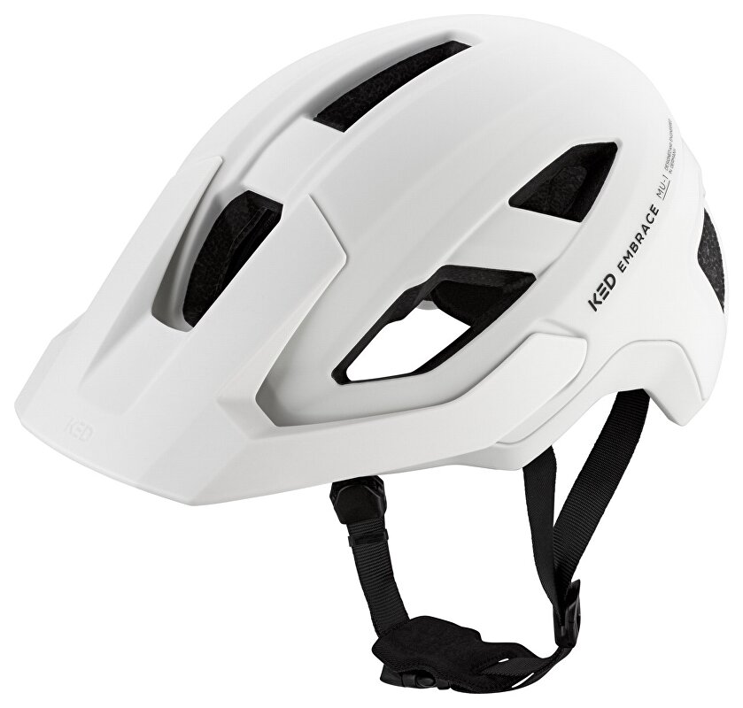 přilba KED Embrace MU-1 L White Matt 58-62 cm Barva: Bílá, Velikost: L