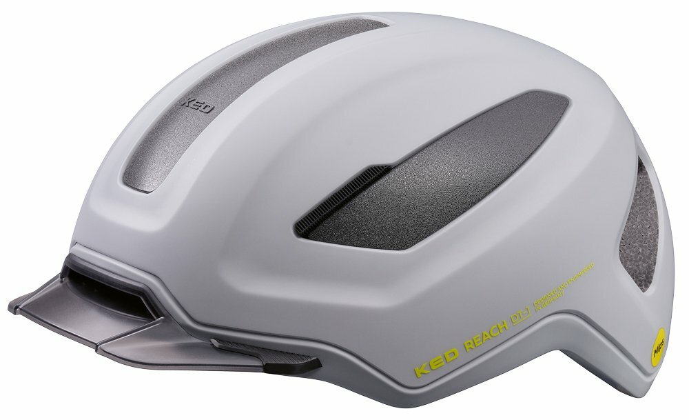 přilba KED Reach DT-1 MIPS M grey matt 54-58 cm Barva: Šedá, Velikost: M