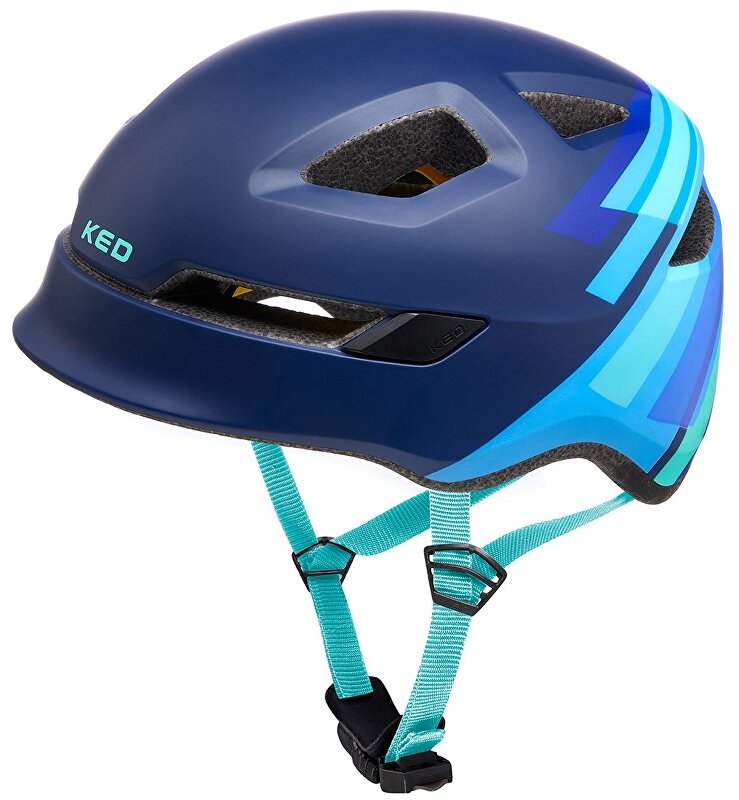 přilba KED Pop S Blue Matt 48-52 cm Barva: Modrá, Velikost: S
