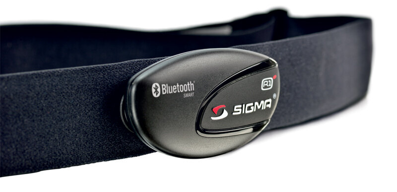 vysílač tepové frekvence SIGMA R1BLUE vč. hr. pásu