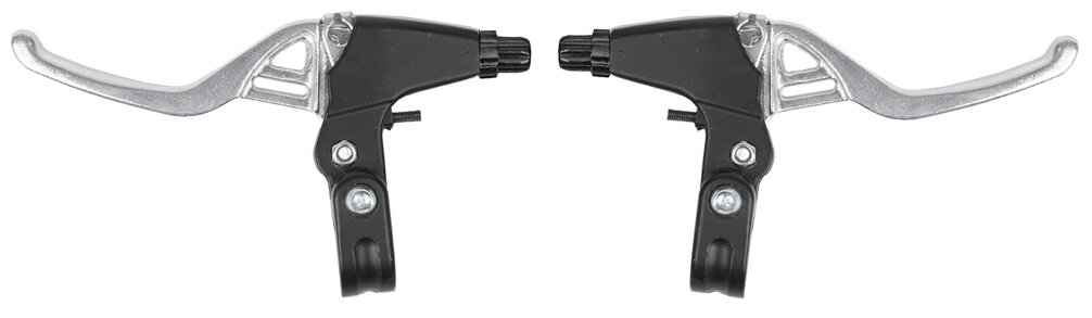 MAX1 brzdové páky V-brake i cantilever Alu+Alu stříbrné