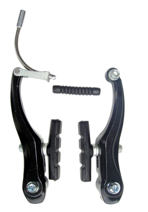 brzdy MAX1 V-brake černé, 110mm vysoké Barva: Černá