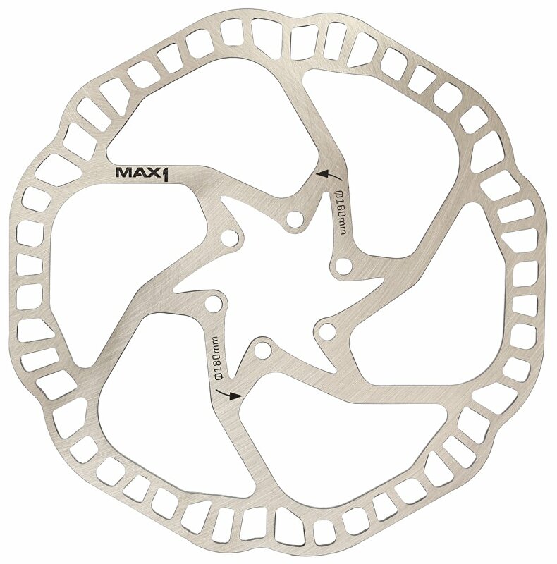 brzdový kotouč MAX1 180 mm Barva: 6 děr, Velikost: 180 mm