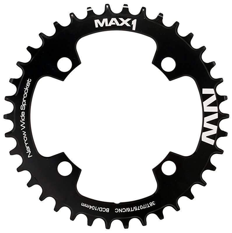 převodník MAX1 Narrow Wide 38z černý Barva: Černá, Velikost: 38z