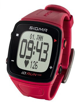 pulsmetr SIGMA ID.Run HR tmavě růžový
