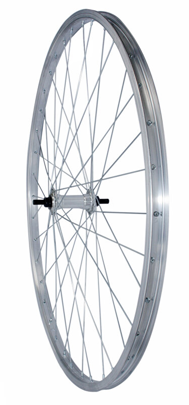BASIC zapletené kolo 28" přední Zinek Al lož./MACH1 110 36děr Barva: Stříbrná, Velikost: 28"