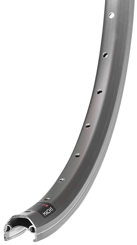 ráfek MACH1 trekový ER-10 V-brake 36děr/1nýt stříbrný Velikost: 700C