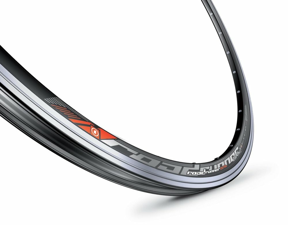 ráfek MACH1 silniční 410 V-brake 36děr/1nýt černý Velikost: 700C