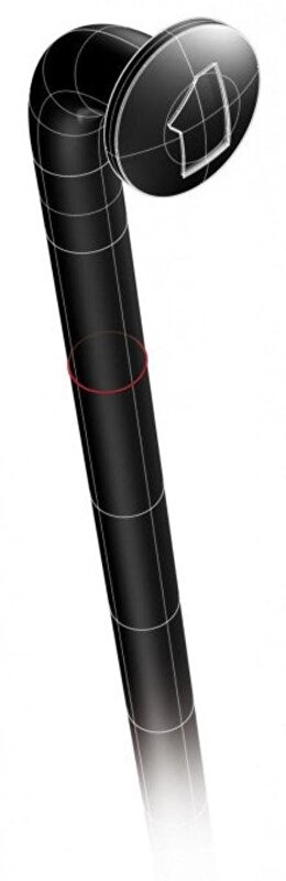drát MACH1 nerez černý 272mm
