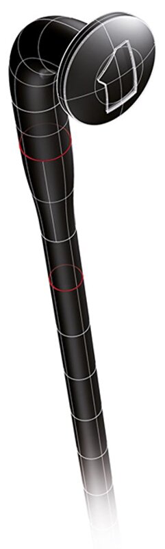 drát MACH1 Air1+ zeslabovaný 2/1,5/2 černý 296mm